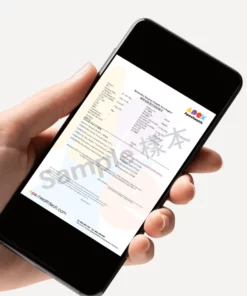 Avellino Refractive Surgery Genetic Test Sample Report
